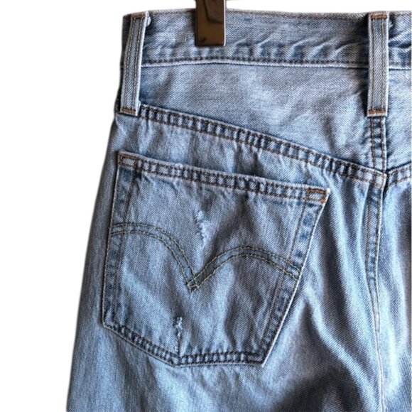 Levi’s 501 Skinny Light Blue Denim Jeans 27 - Picture 11 of 13